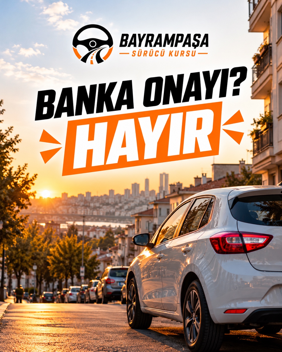 3. slayt: BANKA ONAYI? HAYIR