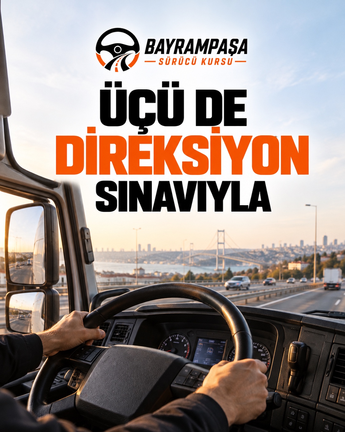 5. slayt: ÜÇÜ DE DİREKSİYON SINAVIYLA