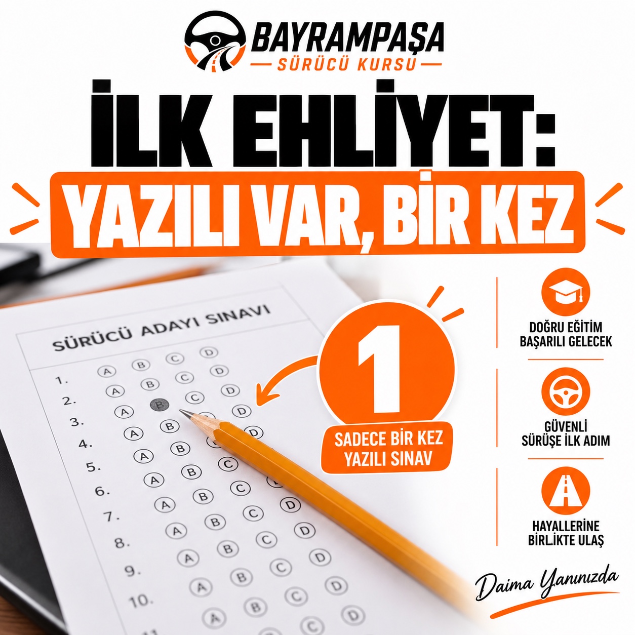 2. slayt: B'N VAR, A2 İSTİYORSUN: YAZILI YOK