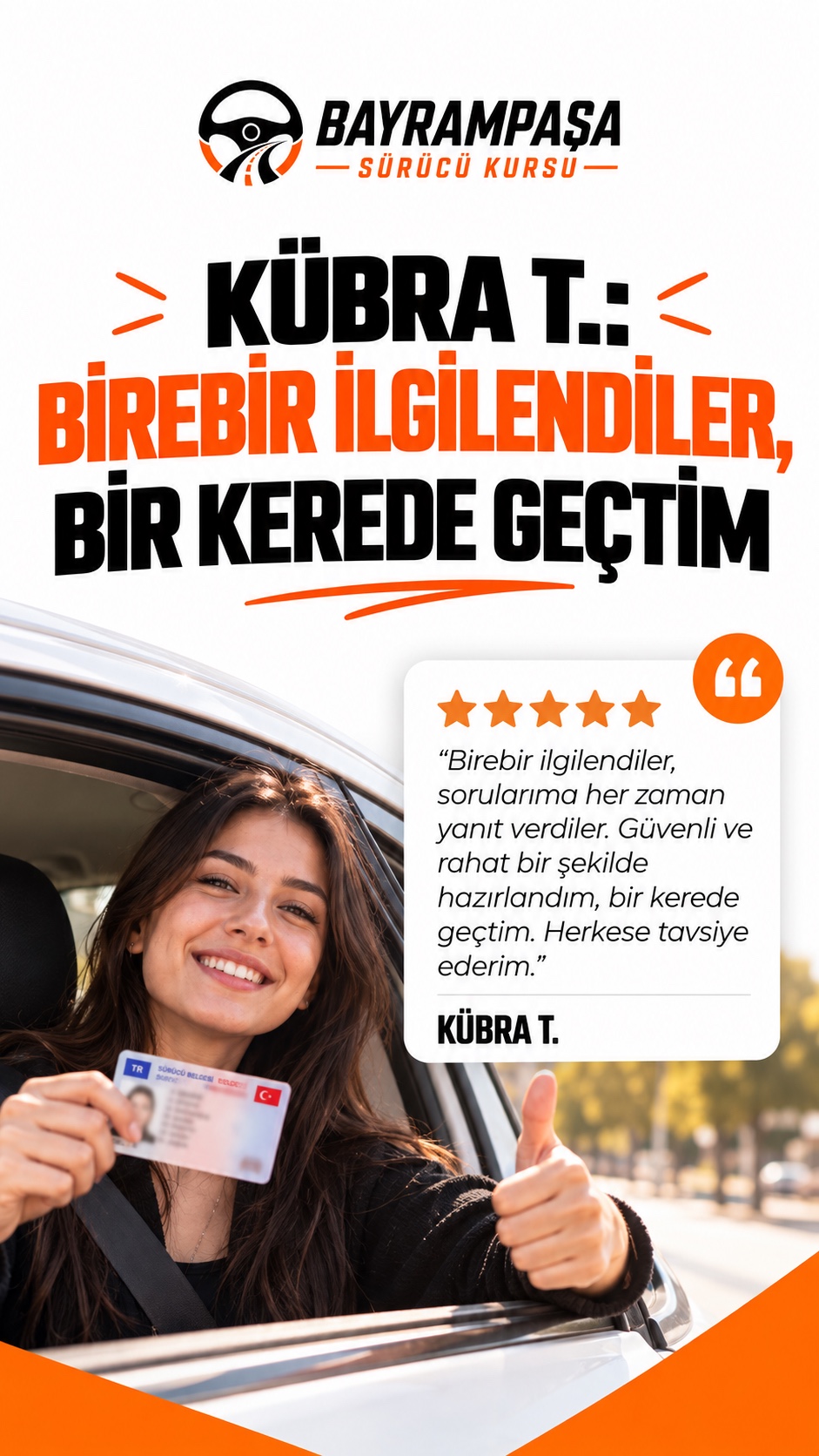 4. slayt: RAHAT SÜRÜYORUM: 2-4 DERS